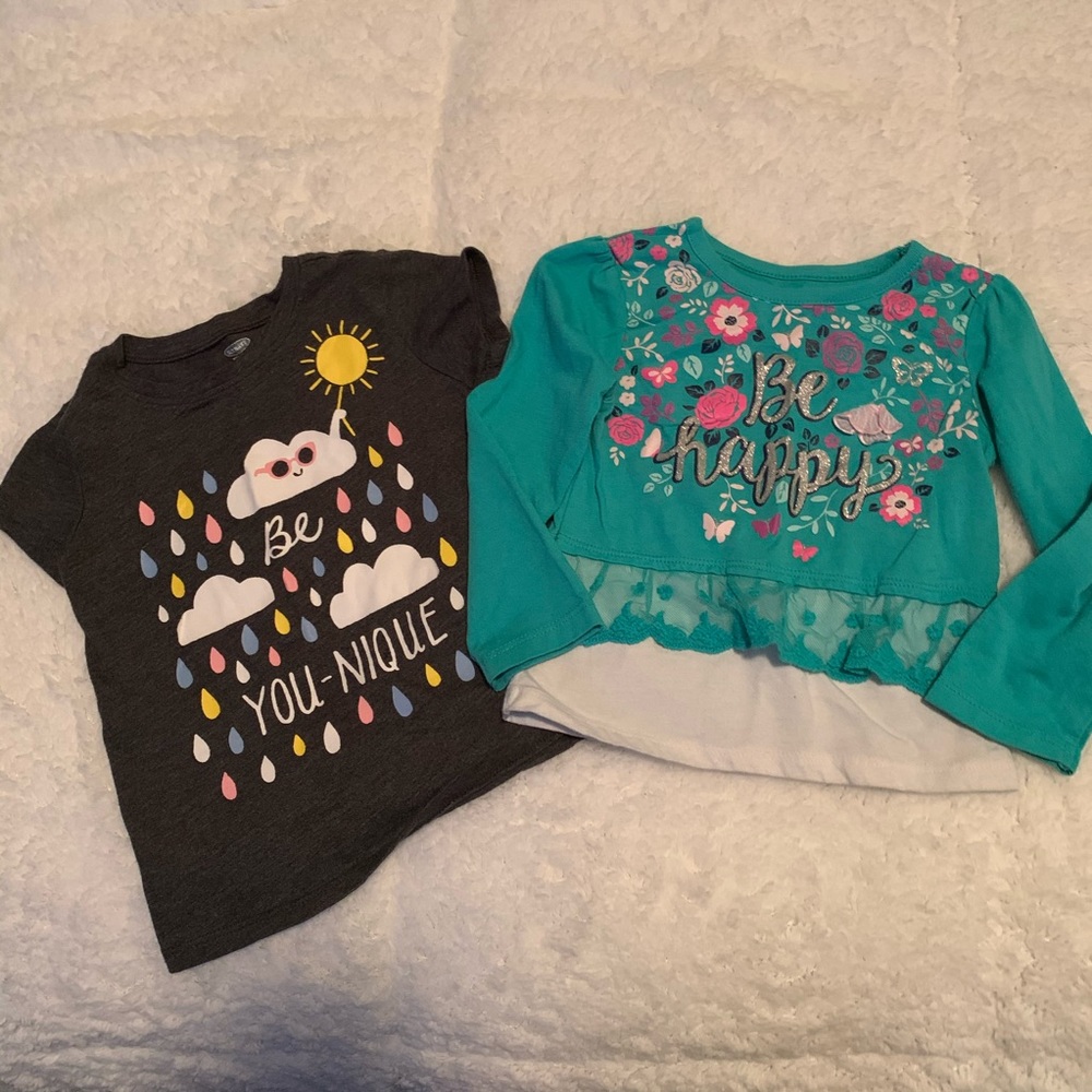 🛍5for$25🛍Bundle of two toddler shirts